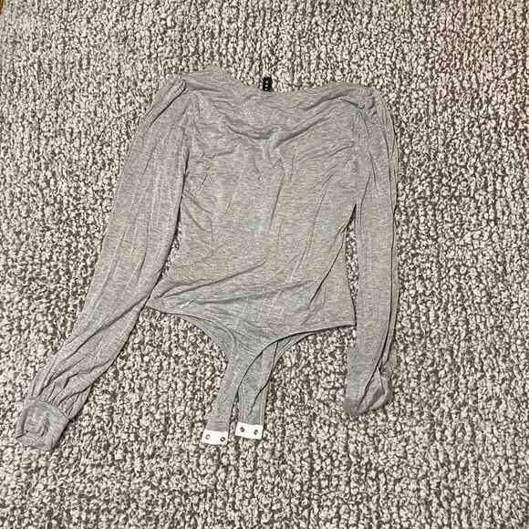 FYEO Gray Long Sleeve Body Suit - Picture 3 of 5